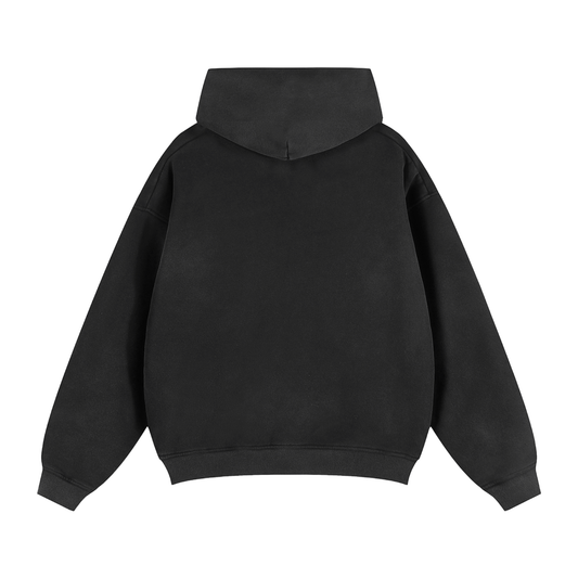 Seeker's Athletics Zip-Through Boxy Hoodie