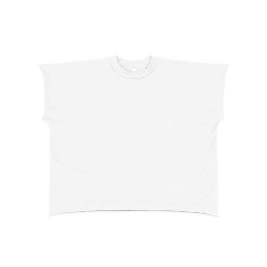 Blank Raw Edge Boxy T-Shirt