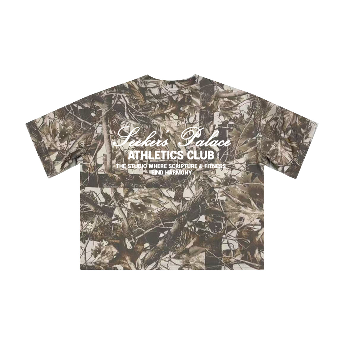 Seeker's Palace Athletics Club Camouflage T-shirt