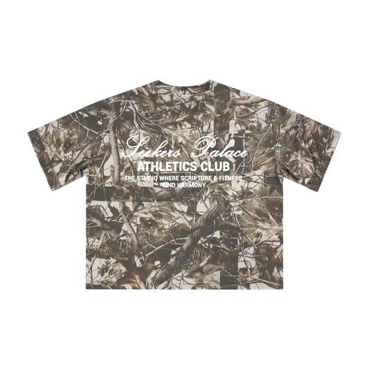 Seeker's Palace Athletics Club Camouflage T-shirt