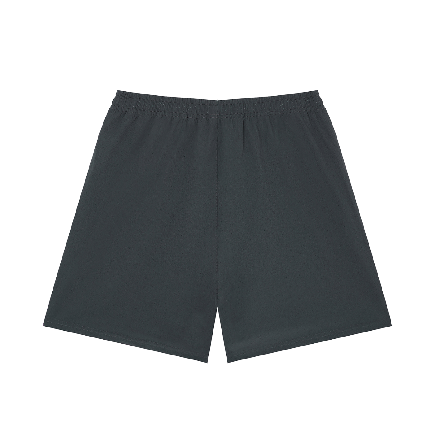 Blank Loose Fit Elastic Waist Shorts