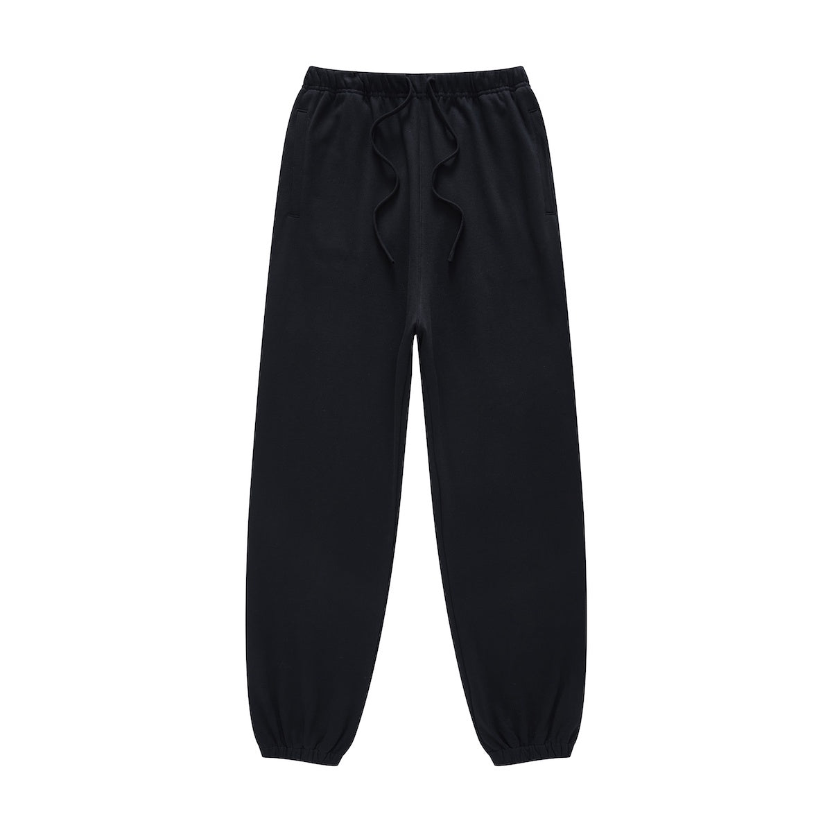 Blank Casual Plush Cotton Sweatpants (440GSM)