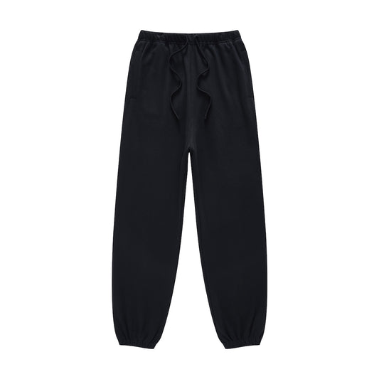 Blank Casual Plush Cotton Sweatpants (440GSM)
