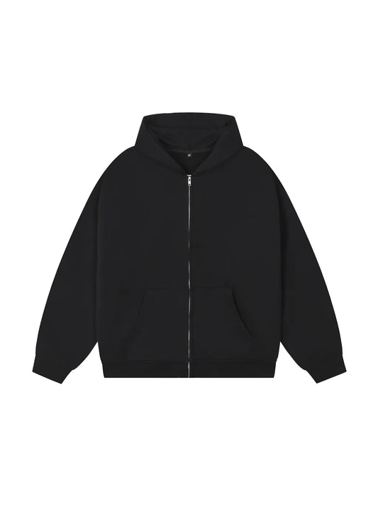 Blank Heavyweight Zip-up Hoodie