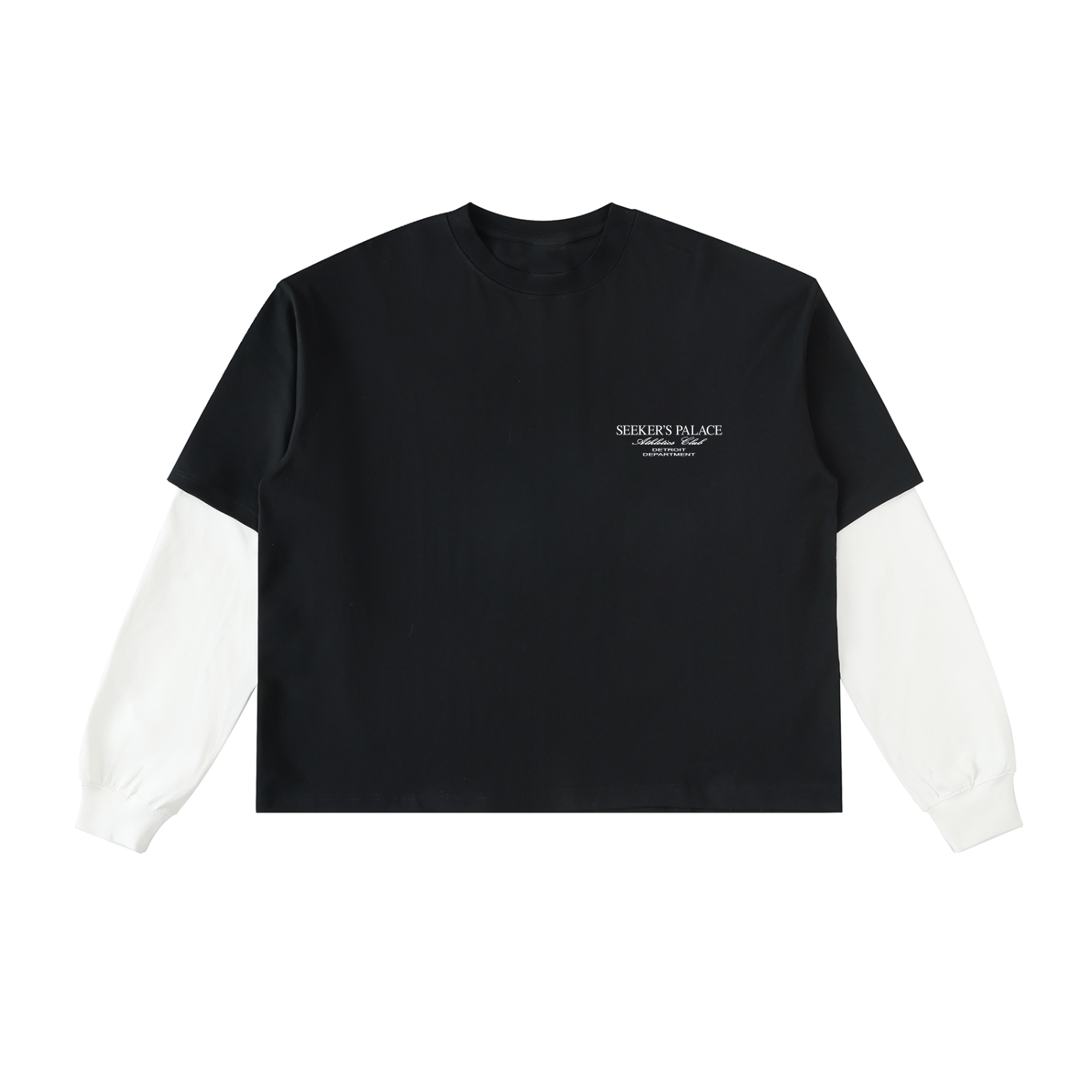 Seeker's Palace Layered Contrast T-Shirt